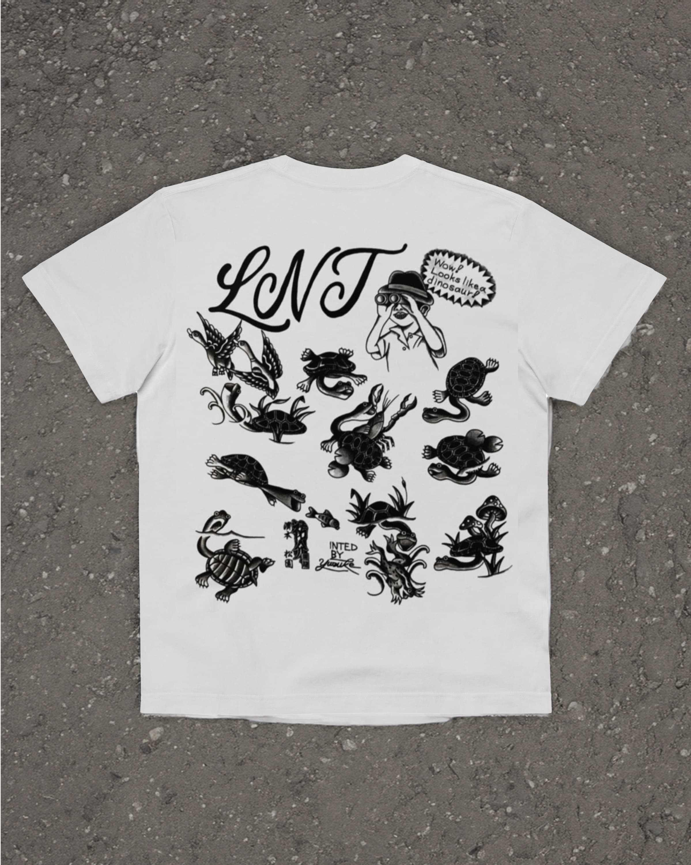 LNTオリジナルTシャツ(ホワイト)