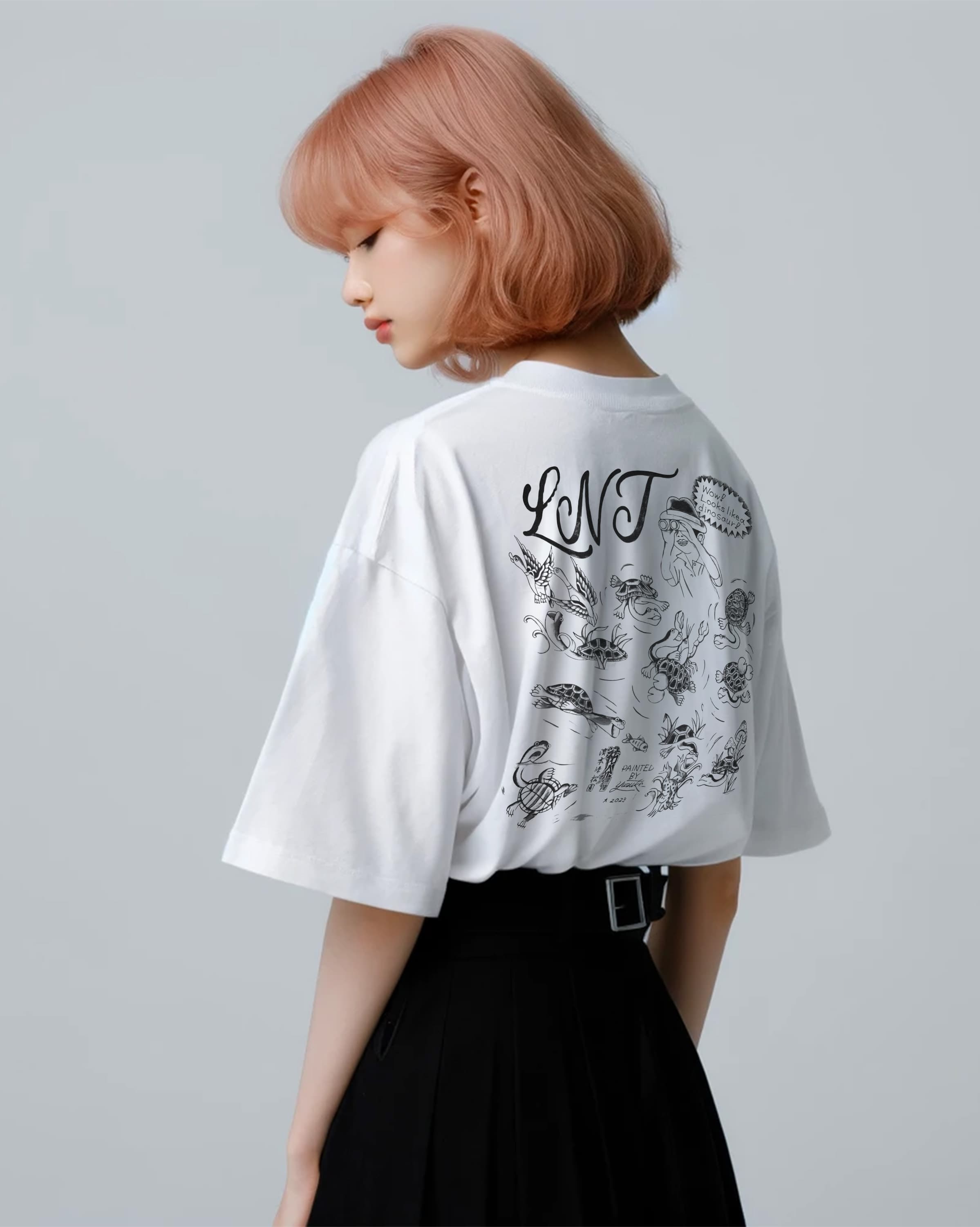 LNTオリジナルTシャツ(ホワイト)